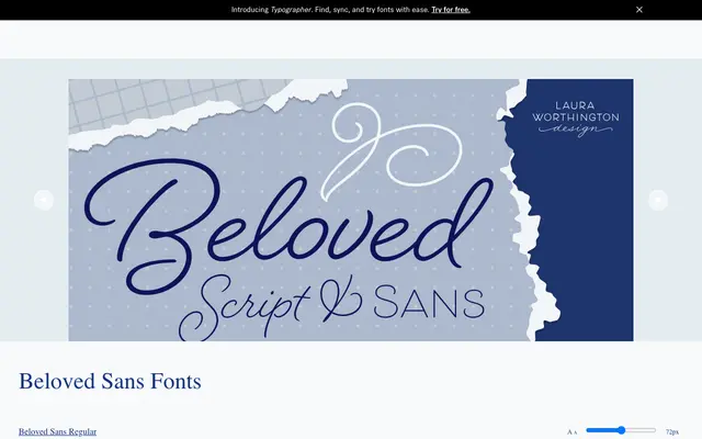Beloved specimen from Laura Worthington Design
