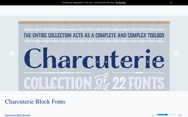 Charcuterie specimen from Laura Worthington Design