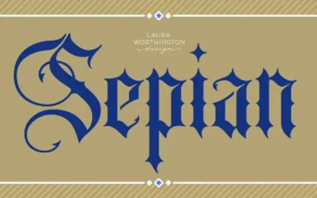 Greeting Cards specimen from Laura Worthington Design