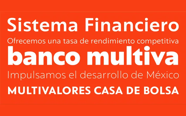 Multiva Sans specimen from Lechuga Type