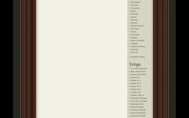 Amarillo specimen from Letterhead Fonts