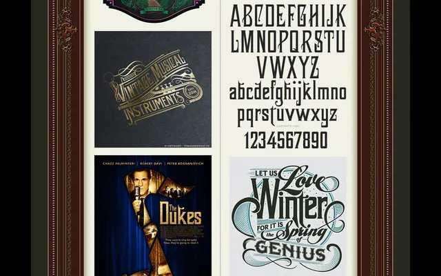Ambrosia specimen from Letterhead Fonts