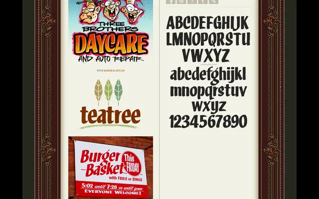 Anna Banana 2 specimen from Letterhead Fonts