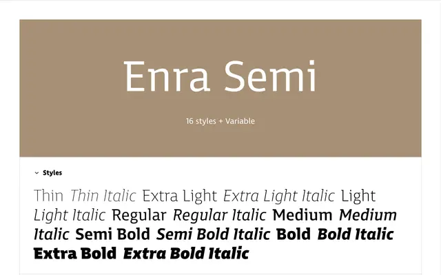 Enra Semi specimen from Lettermin