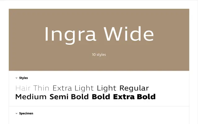 Ingra Wide specimen from Lettermin