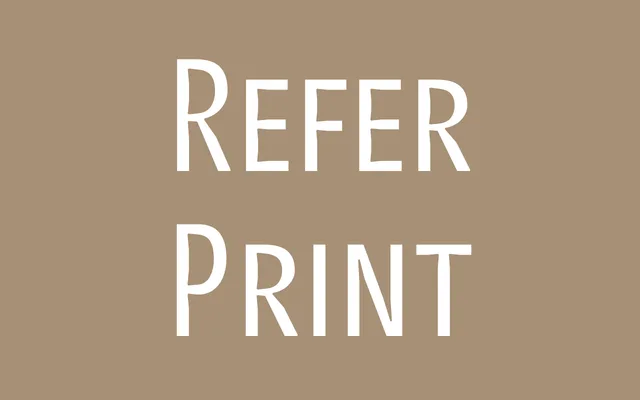 Refer Print specimen from Lettermin