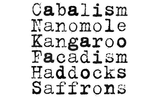 LTR NCND® Rough specimen from LettError