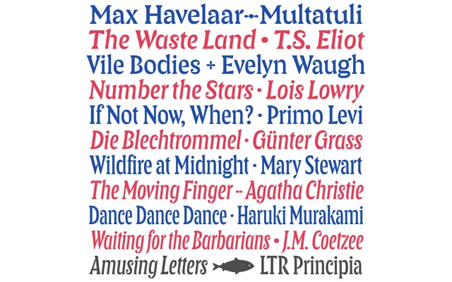 LTR Principia specimen from LettError
