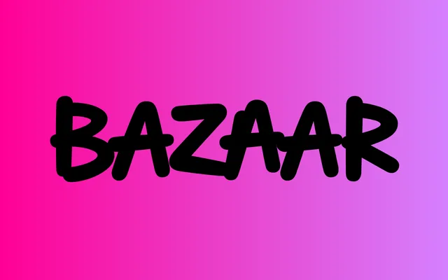Bazaar specimen from Letters from Sweden