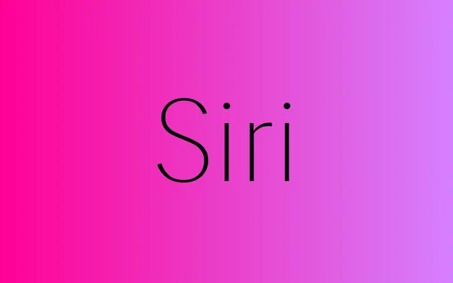 Siri specimen from Letters from Sweden