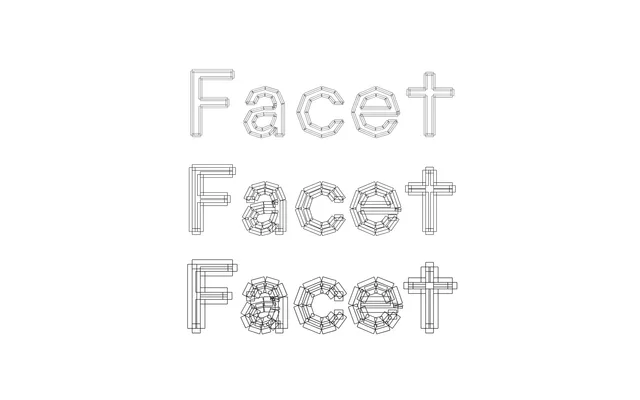 Grotek Mono Facet specimen from Lettersetal