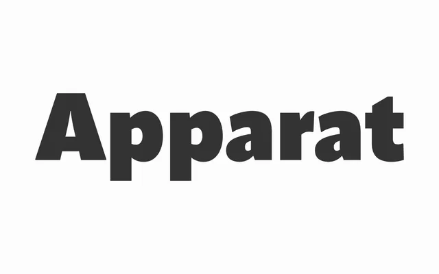 Apparat specimen from Lettersoup