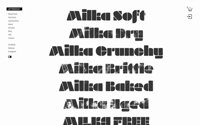 Milka specimen from Lettersoup