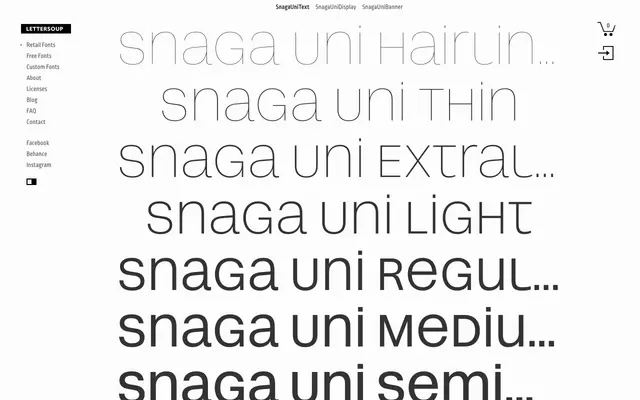Snaga Uni specimen from Lettersoup