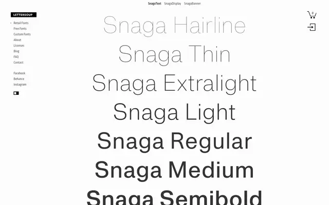 Snaga specimen from Lettersoup