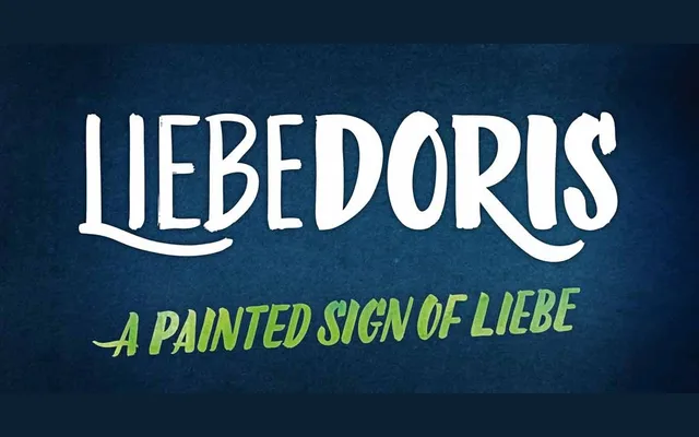 Liebe Doris specimen from LiebeFonts
