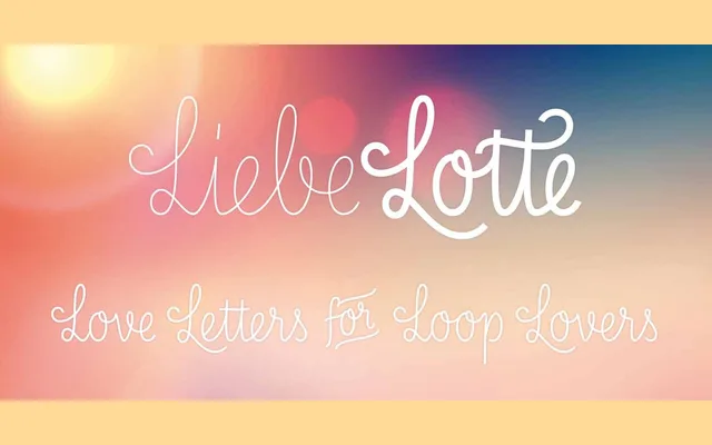 LiebeLotte specimen from LiebeFonts