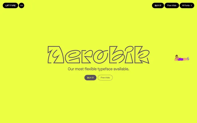 Aerobik specimen from Lift Type