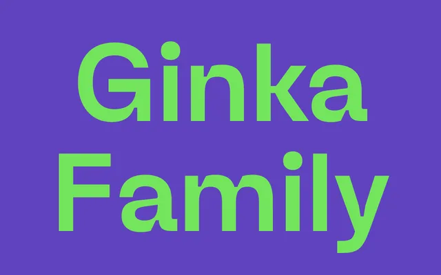 Ginka specimen from Lift Type