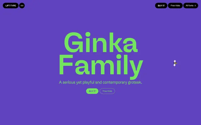 Ginka specimen from Lift Type