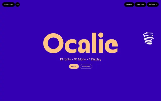 Ocalie specimen from Lift Type