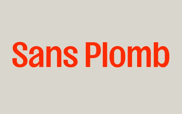 Sans Plomb specimen from Lift Type