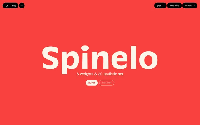 Spinelo specimen from Lift Type