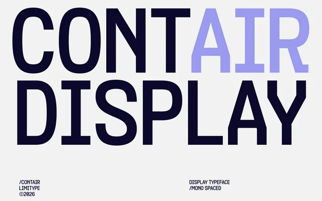 Contair specimen from limitype