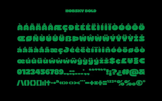 Hobsky specimen from limitype