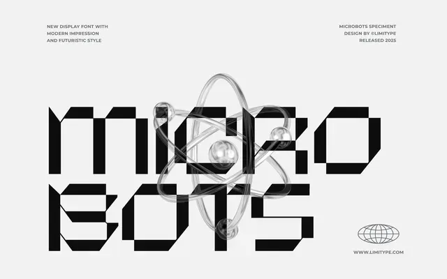 Microbots specimen from limitype