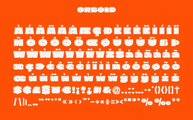 Orbold specimen from limitype