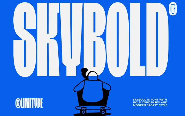 Skybold specimen from limitype