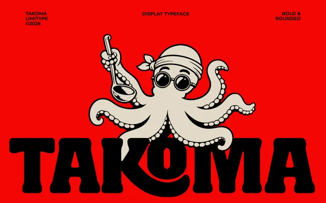 Takoma specimen from limitype