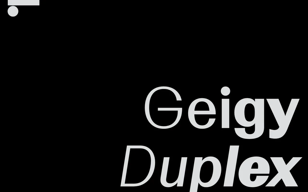LL Geigy Duplex Var specimen from Lineto
