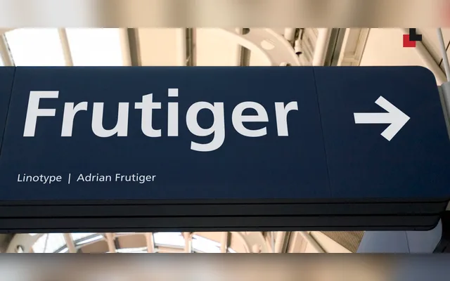 Frutiger specimen from Linotype