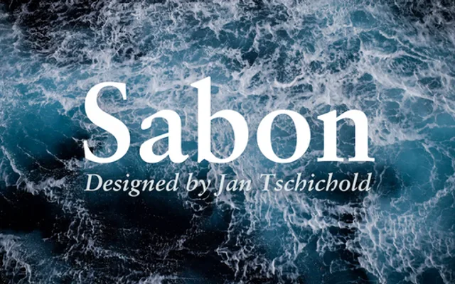 Sabon specimen from Linotype