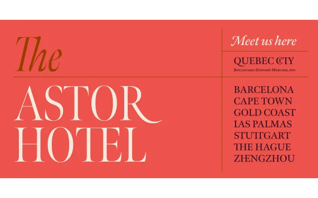 Meno Banner specimen from Lipton Letter Design