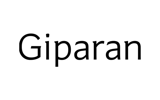 Giparan specimen from lo-ol Type