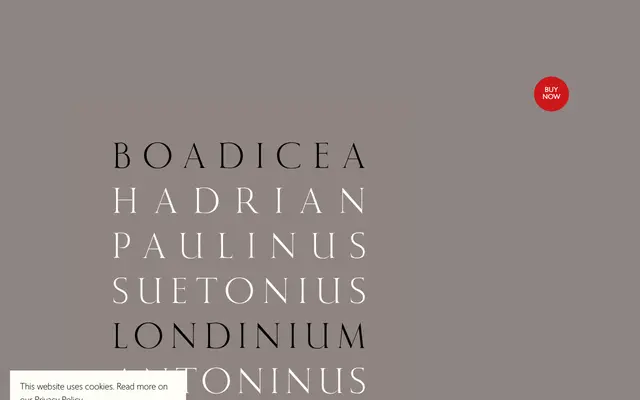 LDN Grace Roman specimen from London Type Foundry