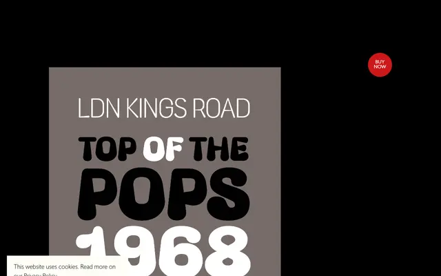 LDN Kings Road specimen from London Type Foundry