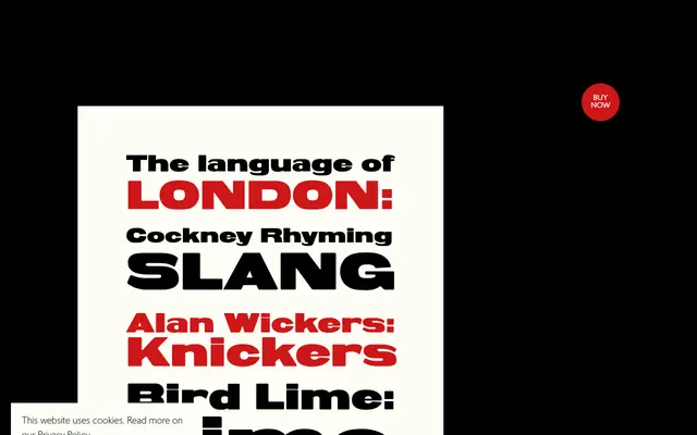 LDN Whitechapel Sans specimen from London Type Foundry