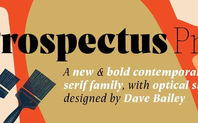 Prospectus Pro specimen from Lost Type Co-op