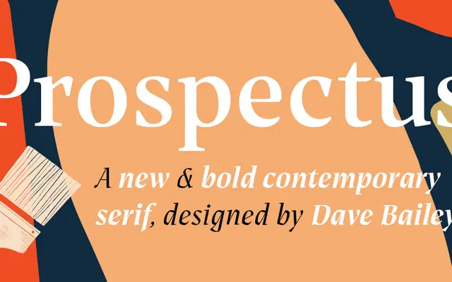 Prospectus specimen from Lost Type Co-op