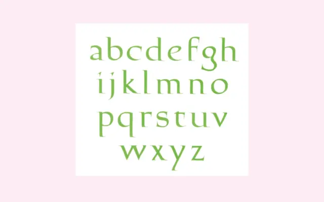 LC Emperia specimen from Lovercase Typefaces