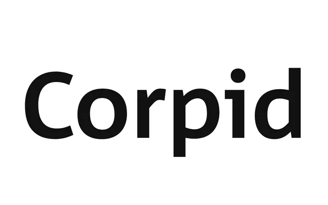 Corpid specimen from LucasFonts