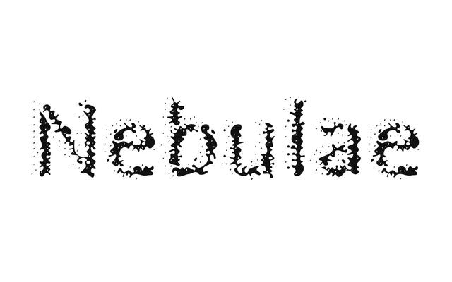 Nebulae specimen from LucasFonts
