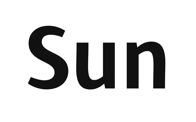 Sun specimen from LucasFonts