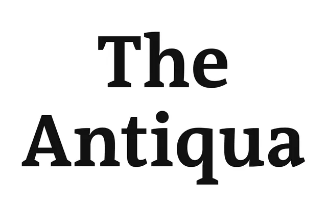 TheAntiqua specimen from LucasFonts