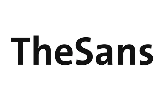 TheSans specimen from LucasFonts