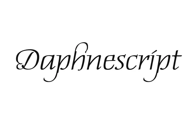 Daphnescript specimen from Ludwig